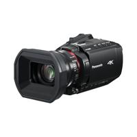 Panasonic HC-X1200E 4K 60p Videocamera Handcamera met 25 mm Groothoeklens, 24x Optische Zoom, OIS-scherm met 5 Camera's, USB PD, Zwart