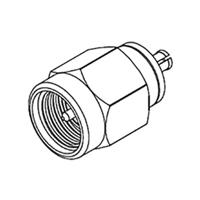 Molex Molex MOL DataCom & Specialty 733860831 SMA-connector Stekker 50 Ω 1 stuk(s) Bag - thumbnail