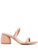 Gianvito Rossi sandales en cuir 60 mm à talon épais - Rose