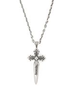 Emanuele Bicocchi collier à pendentif croix - Argent