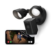 Ring Camera met schijnwerpers Plus bedraad (Floodlight Cam Wired Plus) | 1080p HD-video, led-schijnwerpers, ingebouwde sirene, vaste bedrading | Ring Home-proefperiode (30 dagen gratis)