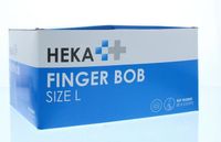 Heka Fingerbob blauw large 5 st (20 st)