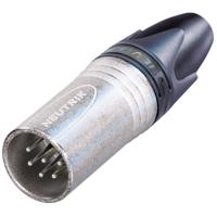 Neutrik NC6MXX XLR-connector Stekker, recht Aantal polen: 6 Zilver 1 stuk(s)