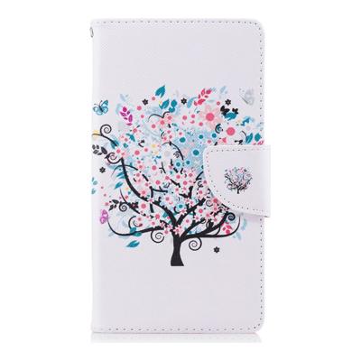 Shop4 - Sony Xperia L2 Hoesje - Wallet Case Bloeiende Boom