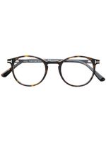 TOM FORD Eyewear lunettes de soleil à monture ronde - Marron