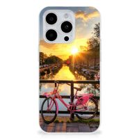 iPhone 15 Pro Max Siliconen Back Cover Amsterdamse Grachten - thumbnail