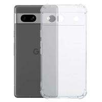 Anti-shock Back Cover voor de Google Pixel 8A Transparant