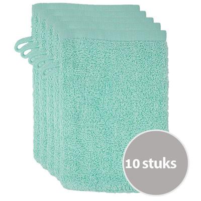 The One Voordeelpakket Washandjes Mint - 10 stuks
