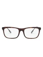 Burberry Eyewear lunettes de vue à monture rectangulaire - Marron - thumbnail