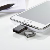 Intenso Mini MOBILE LINE USB-stick smartphone/tablet Zwart 8 GB USB 2.0, Micro-USB 2.0 - thumbnail