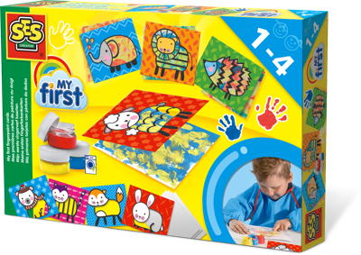SES Creative My First - Mijn eerste vingerverf kaarten