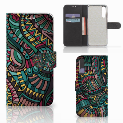 Huawei P20 Pro Telefoon Hoesje Aztec Huawei P20 Pro Telefoon Hoesje Aztec