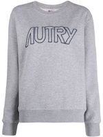 Autry sweat en coton à logo brodé - Gris - thumbnail