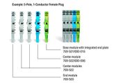 WAGO 769-502 Middenmodule Grijs 250 stuk(s) - thumbnail