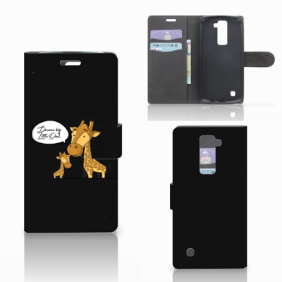 LG K10 2015 Leuk Hoesje Giraffe