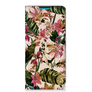 Samsung Galaxy A73 Smart Cover Flowers