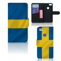 Motorola Moto E6 Play Bookstyle Case Zweden