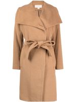 Michael Michael Kors manteau ceintré à boutonnière croisée - Marron