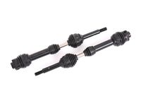 Traxxas - Driveshafts, rear, steel-spline constant-velocity (complete assembly) (2) (TRX-9450R)