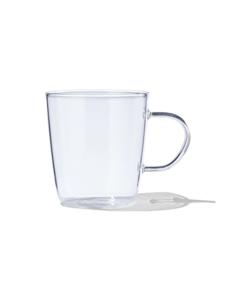 HEMA Mok Chicago 280 Ml Glas (transparant)