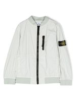 Stone Island Junior veste à patch Compass - Vert