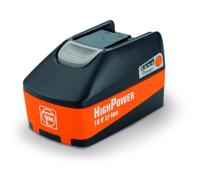 HighPower Li-ionaccu met voor hoge stromen geschikte cellen, laadstatusindicatie en FEIN SafetyCell Technology, spanning 18 V, capaciteit 5,2 Ah, gewicht 0,75 kg