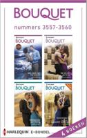 Bouquet e-bundel nummers 3557-3560 (4-in-1) - Kate Hewitt, Julia James, Maya Blake, Kate Walker, Trish Morey - ebook