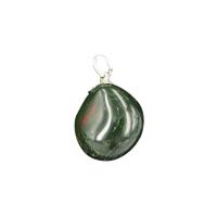 Edelsteen Hanger Heliotroop Groen