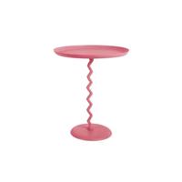 Leitmotiv Zijtafel zigzag groot helder roze