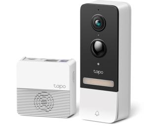 Tapo D230S1 Smart Battery Video Doorbell Slimme deurbel Zwart