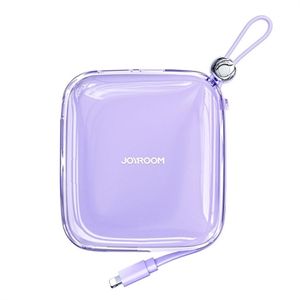 Joyroom Jelly Lightning Mini Powerbank - 10000mAh/22.5W - Lilla