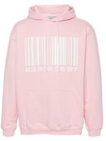 VTMNTS hoodie Big-Barcode - Rose