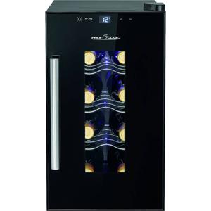 Profi Cook PC-WK 1232 Glaskoelkast 23 l Energielabel: G (A - G) Staand apparaat Zwart