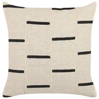 Beliani - ABIES - Sierkussen - Beige - 45 x 45 cm - Katoen