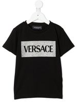 Versace Kids t-shirt à logo imprimé - Noir - thumbnail