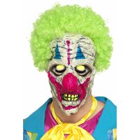 Glow in the dark clowns masker