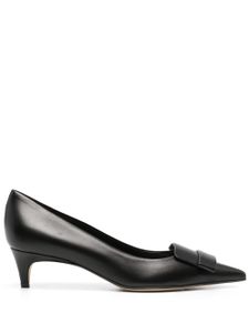 Sergio Rossi SR1 30mm leather pumps - Noir