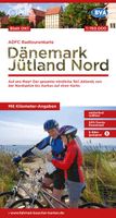 Fietskaart DK1 ADFC Radtourenkarte Dänemark Jütland Nord - Denemarken - thumbnail