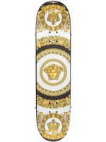 Versace planche de skateboard Crete de Fleur - Blanc