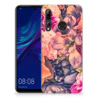 Huawei P Smart Plus (2019) TPU Case Bosje Bloemen
