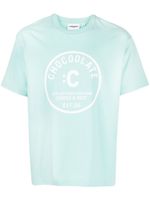 CHOCOOLATE t-shirt en coton à logo imprimé - Vert