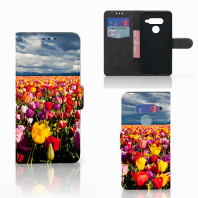 LG V40 Thinq Hoesje Tulpen LG V40 Thinq Hoesje Tulpen