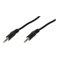 LogiLink CA1053 Jackplug Audio Aansluitkabel 10.00 m Zwart (mat) - thumbnail