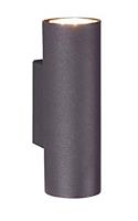 Trio Leuchten Wandlamp Marley 212400232, metaal zwart mat, wandlamp 2 lichtpunten, excl. 1 x GU10