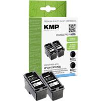 KMP Inktcartridge vervangt HP 339, C8767E Compatibel 2-pack Zwart H25D 1023,4021 - thumbnail