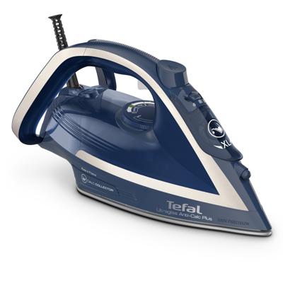 Tefal FV6830 Ultragliss Anti-Calc Plus Stoomstrijkijzer Blauw/Zilver Tefal FV6830 Ultragliss Anti-Calc Plus Stoomstrijkijzer Blauw/Zilver