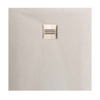 Boss & Wessing Composiet Douchebak Square 80x80 cm Creme OP=OP - Pizarra