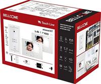 Bellcome VKA.P2F3.T7S9.BLW04 video-deurintercomsysteem, kabelgebonden complete set, 14-delig, wit