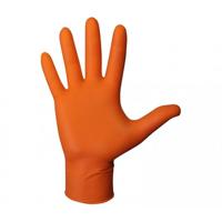 JUBA Nitril handschoenen Agility Grip Oranje Nitril poedervrij 50 stuks