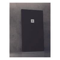 By Goof Smart Slate Negro douchevloer 90x120x3 cm polymeer zwart mat